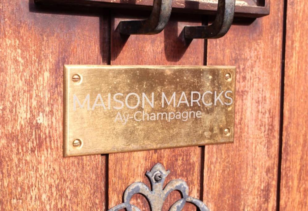 Maison Marcks Champagne Ай-Шампан Екстериор снимка